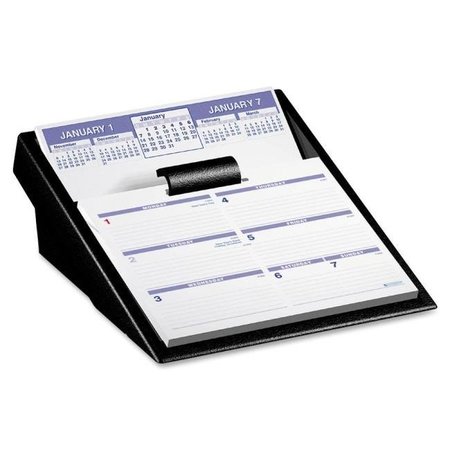 AT-A-GLANCE At A Glance AAGSW700X00 Flip-A-Week Desk Calendar with base - Black AAGSW700X00